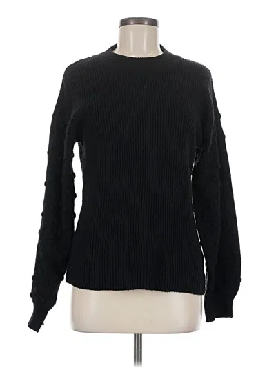 Pre-owned Cece Pullover Sweater In Black