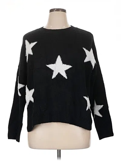 Pre-owned Cece Pullover Sweater In Black