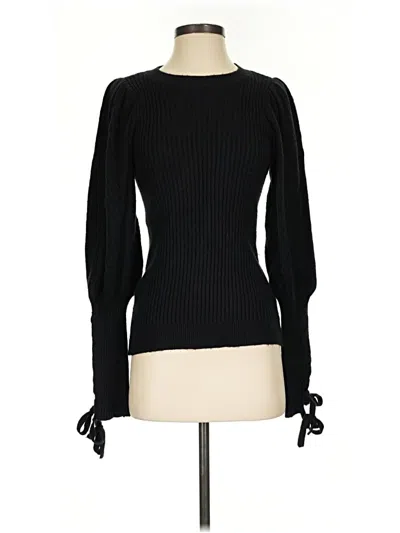 Pre-owned Cece Pullover Sweater In Black