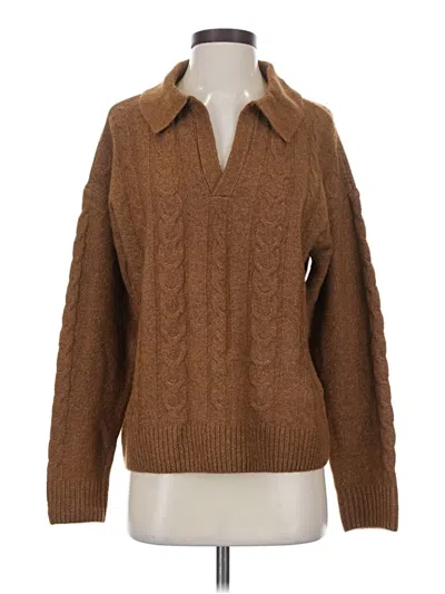 Pre-owned Cece Pullover Sweater In Brown