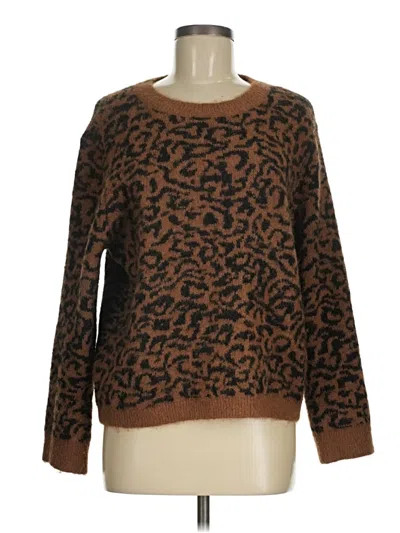 Pre-owned Cece Pullover Sweater In Brown