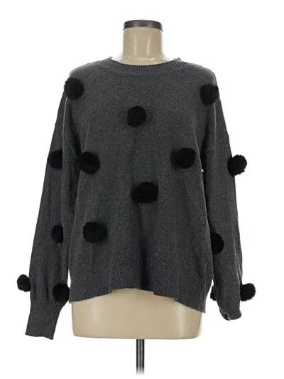 Pre-owned Cece Pullover Sweater In Gray