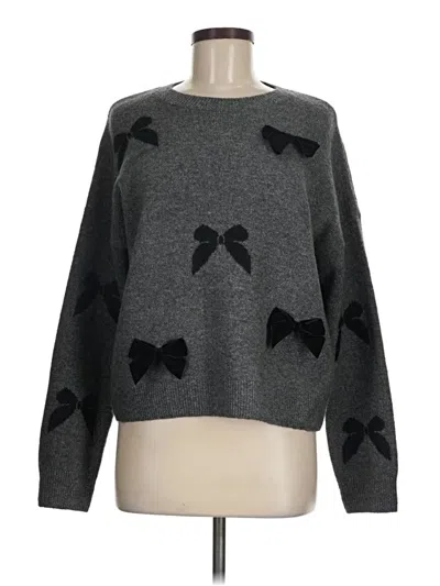 Pre-owned Cece Pullover Sweater In Gray