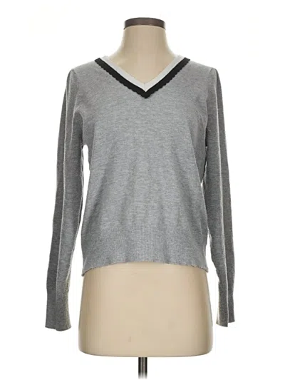 Pre-owned Cece Pullover Sweater In Gray