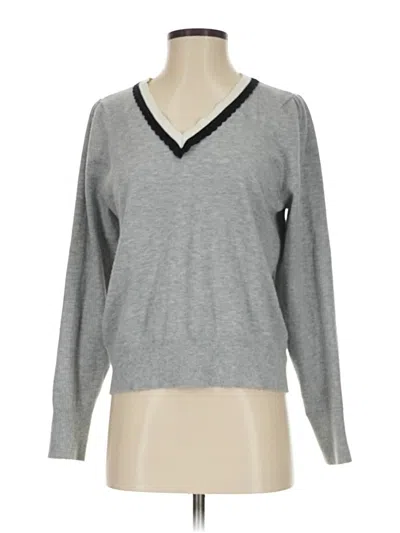 Pre-owned Cece Pullover Sweater In Gray