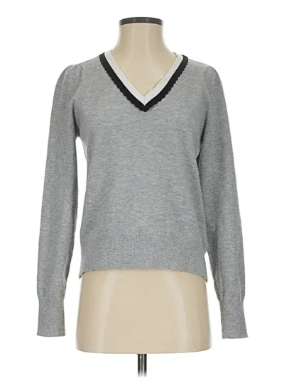 Pre-owned Cece Pullover Sweater In Gray