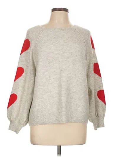 Pre-owned Cece Pullover Sweater In Gray