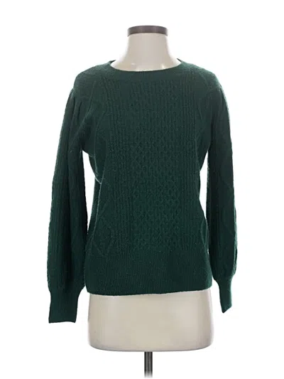 Pre-owned Cece Pullover Sweater In Green