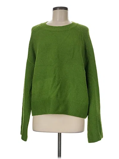 Pre-owned Cece Pullover Sweater In Green