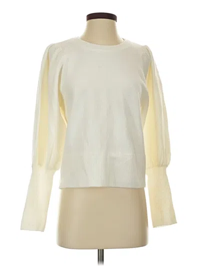 Pre-owned Cece Pullover Sweater In Ivory