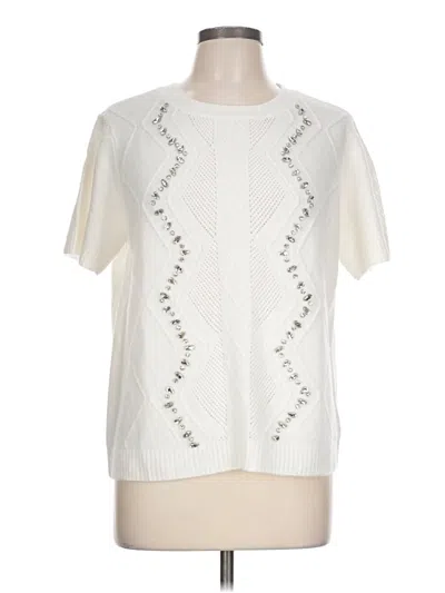 Pre-owned Cece Pullover Sweater In Ivory