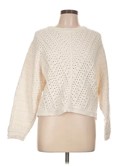 Pre-owned Cece Pullover Sweater In Ivory
