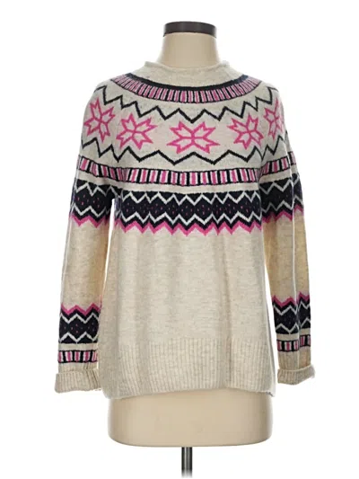 Pre-owned Cece Pullover Sweater In Ivory