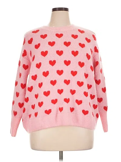 Pre-owned Cece Pullover Sweater In Pink