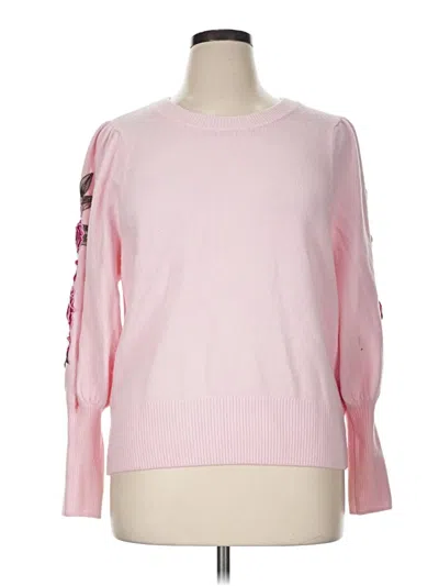 Pre-owned Cece Pullover Sweater In Pink