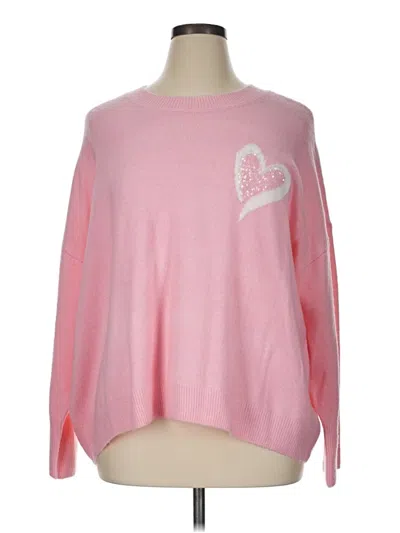 Pre-owned Cece Pullover Sweater In Pink