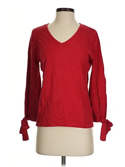 Pre-owned Cece Pullover Sweater In Red