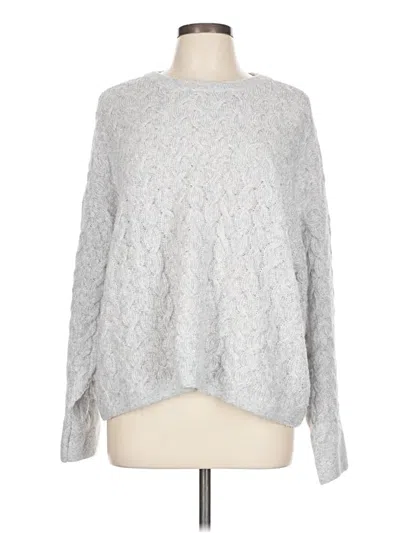 Pre-owned Cece Pullover Sweater In Silver
