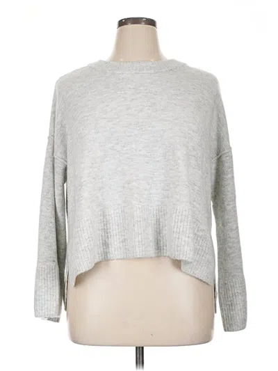 Pre-owned Cece Pullover Sweater In Silver