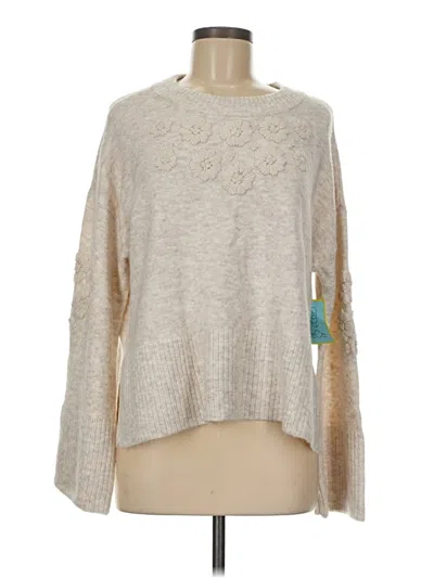 Pre-owned Cece Pullover Sweater In Silver