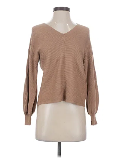 Pre-owned Cece Pullover Sweater In Tan