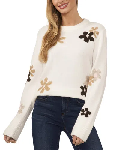 Cece Regular Fit Sweater In White