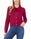 Cece Regular Fit Wool-blend Cardigan In Red