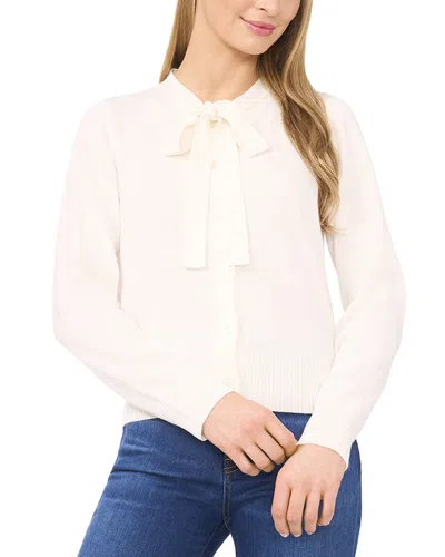 CECE CECE REGULAR FIT WOOL-BLEND CARDIGAN