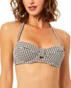Cece Retro Underwire Top In Black