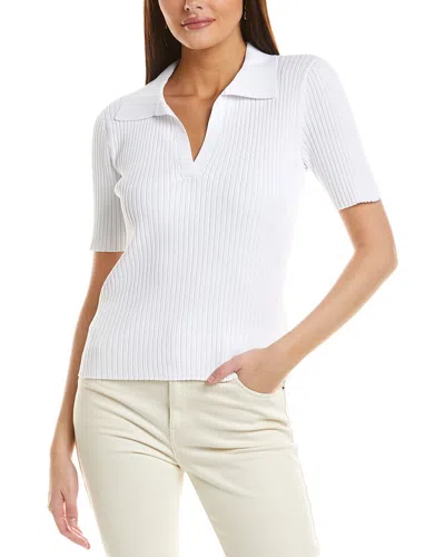 Cece Rib Polo Sweater