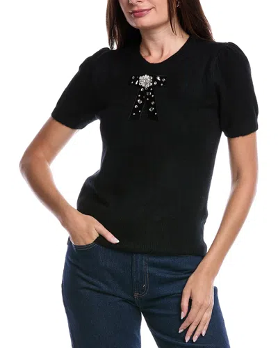 Cece Ribbon Trim Sweater
