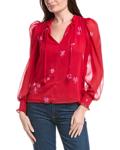 CECE RUFFLE BLOUSE
