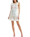 Cece Ruffle Flounce Mini Dress