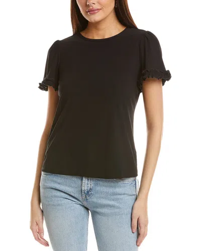 Cece Ruffle Trim Top