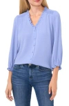 Cece Ruffle V-neck Blouse