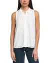 Cece Scallop Trim Blouse