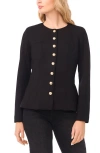 Cece Shaped Jacket In Black