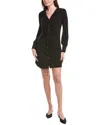 Cece Shirred Top In Black