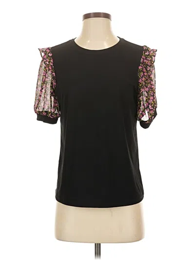 Pre-owned Cece Short Sleeve T-shirt In Black