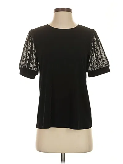Pre-owned Cece Short Sleeve T-shirt In Black