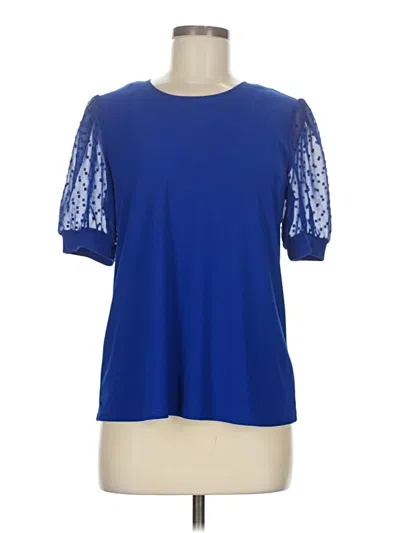 Pre-owned Cece Short Sleeve T-shirt In Blue