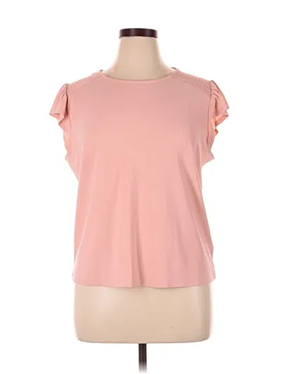 Pre-owned Cece Short Sleeve T-shirt In Pink