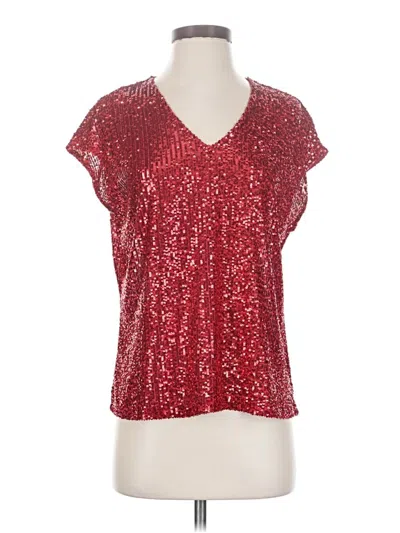 Pre-owned Cece Short Sleeve T-shirt In Red
