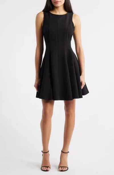 Cece Skater Minidress In Multi