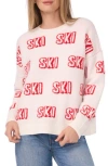 Cece Ski Sweater In Pink