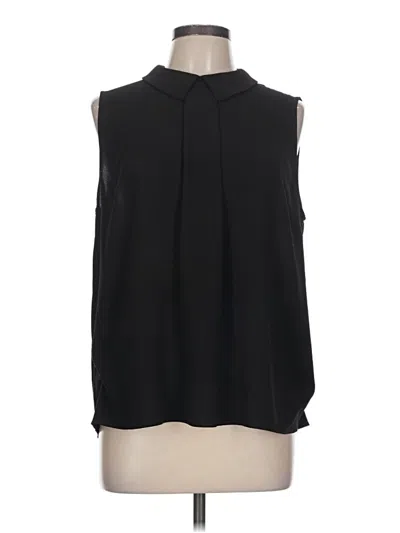 Pre-owned Cece Sleeveless Blouse In Black