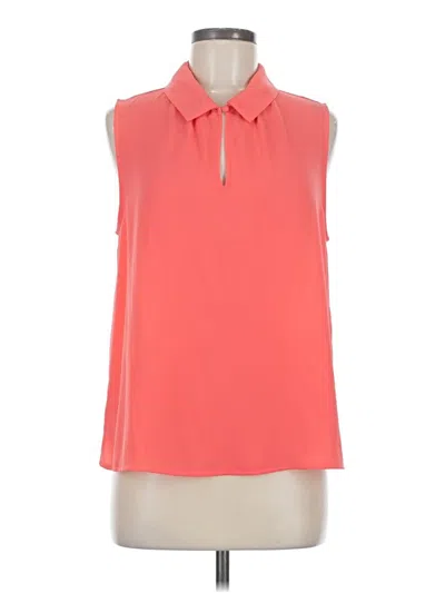 Pre-owned Cece Sleeveless Blouse In Orange