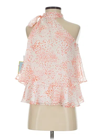 Pre-owned Cece Sleeveless Blouse In Orange