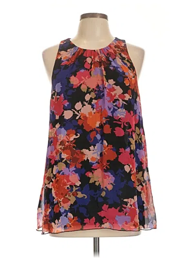 Pre-owned Cece Sleeveless Blouse In Orange