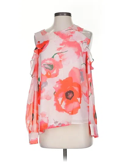 Pre-owned Cece Sleeveless Blouse In Pink